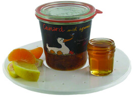 TERRINE CANARD-MIEL-AGRUMES 200g TEYSSIER