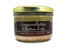 B/RILLETTE D OIE boc.couv.d or 180g 12 VA