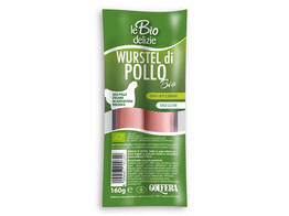 B/WURSTEL POLLO BIO 160g GOLFERA