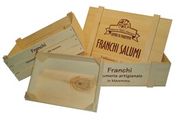 BOITE DE PRESENTATION EN BOIS 23x17x6cm FRANCHI